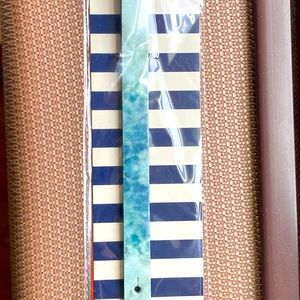 KEEP Collective Single Leather Band Indigo Tie Dye/Cream